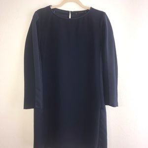 Zara Navy Blue Maxi Dress